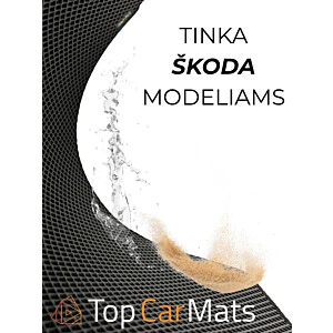 EVA kilimėliai Skoda modeliams
