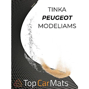 EVA kilimėliai Peugeot modeliams